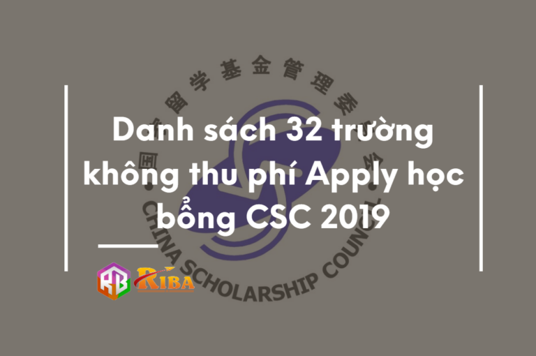 danh sach 32 truong khong thu phi apply 2019