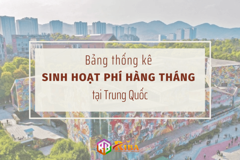 sinh hoat phi hang thang tai trung quoc