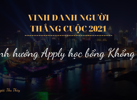 Vinh Danh Người Thắng Cuộc 2021 - Định hướng apply học bổng Khổng Tử - Riba.vn