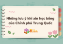 Cách xin học bổng chính phủ Trung Quốc