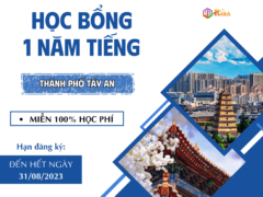 Tuyển sinh học bổng 1 năm tiếng tại Tây An - Riba.vn