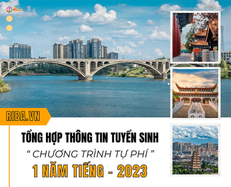 Tổng hợp thông tin tuyển sinh chương trình 1 năm tiếng tự phí 2023