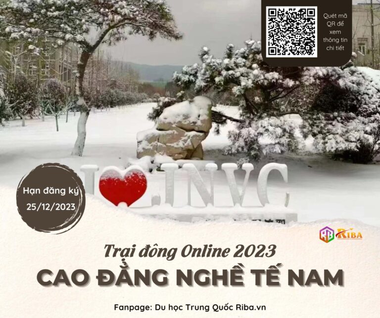 Trại đông Online Cao đẳng Nghề Tế Nam 2023