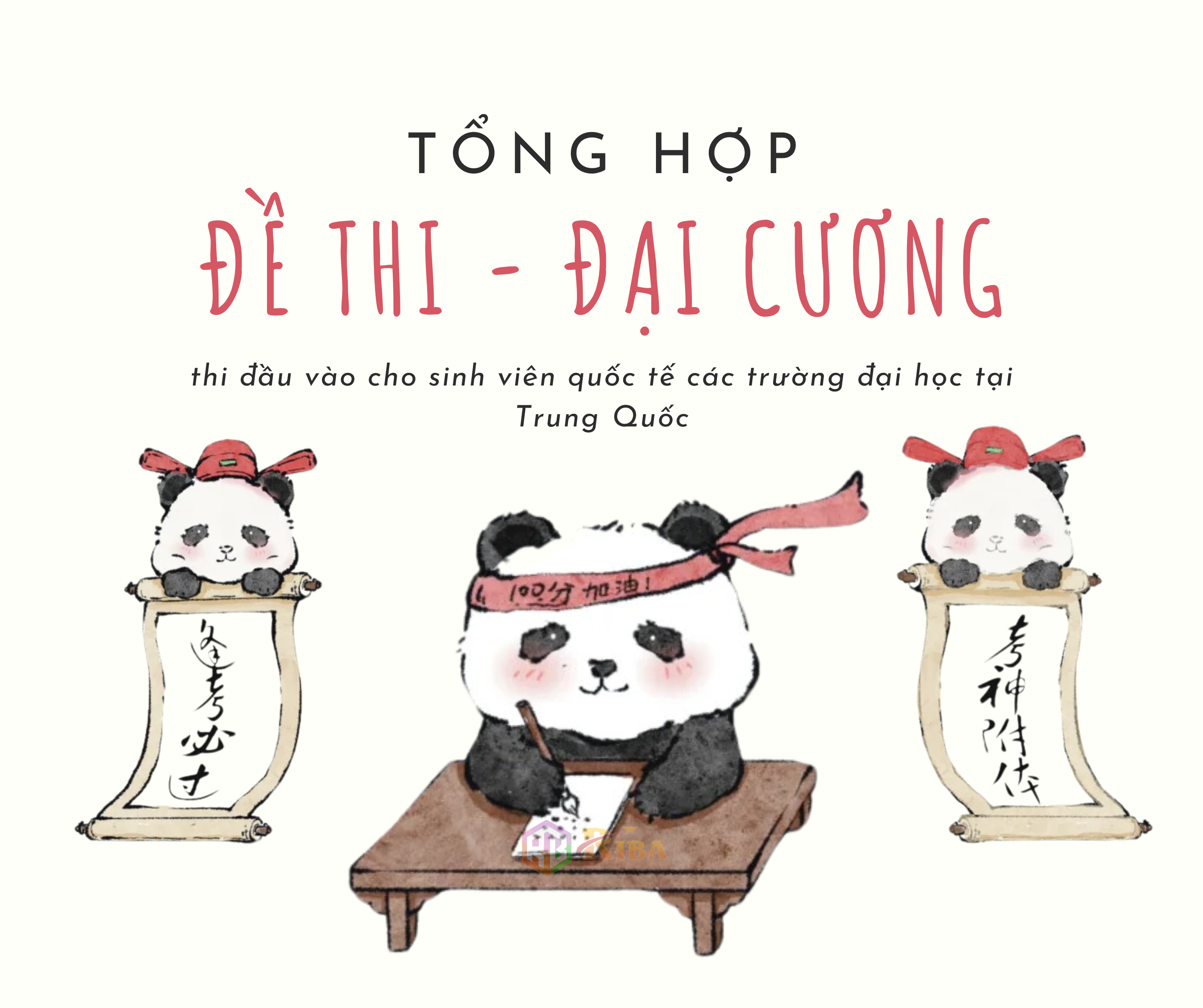 Tổng hợp đại cương - đề thi đầu vào cho sinh viên quốc tế các trường đại học tại Trung Quốc