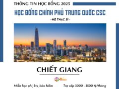 THÔNG TIN TUYỂN SINH 2025 HỌC BỔNG CSC HỆ THẠC SĨ TẠI CHIẾT GIANG