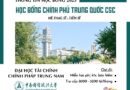 Đại học Tài chính Chính pháp Trung Nam tuyển sinh 2025 học bổng CSC hệ Thạc sĩ & Tiến sĩ